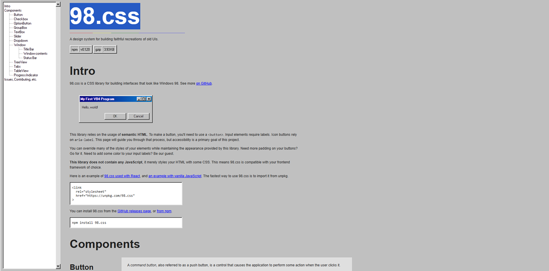98.css