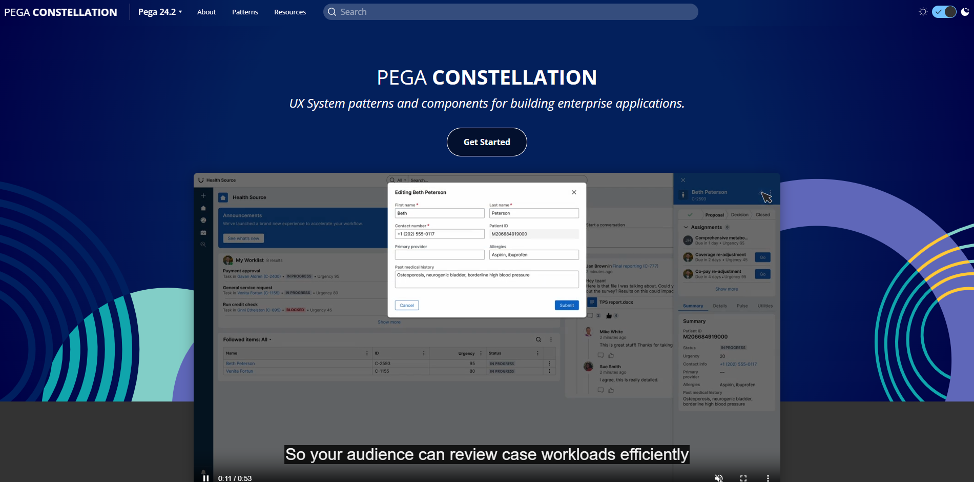 Pega Cosmos Design System