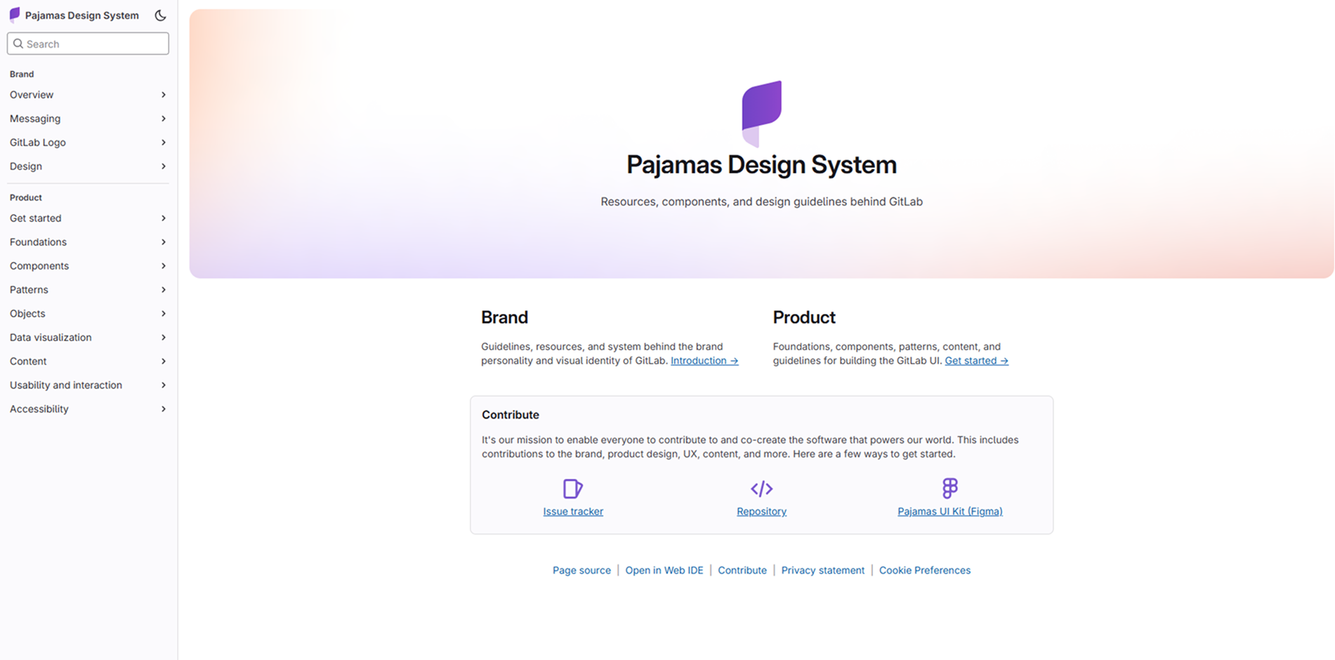 GitLab Pajamas Design System