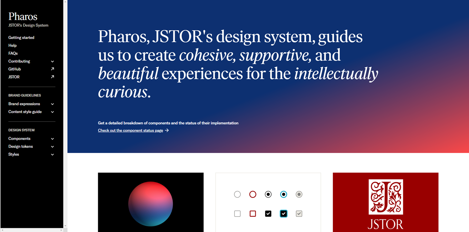 Pharos: JSTOR’s Design System