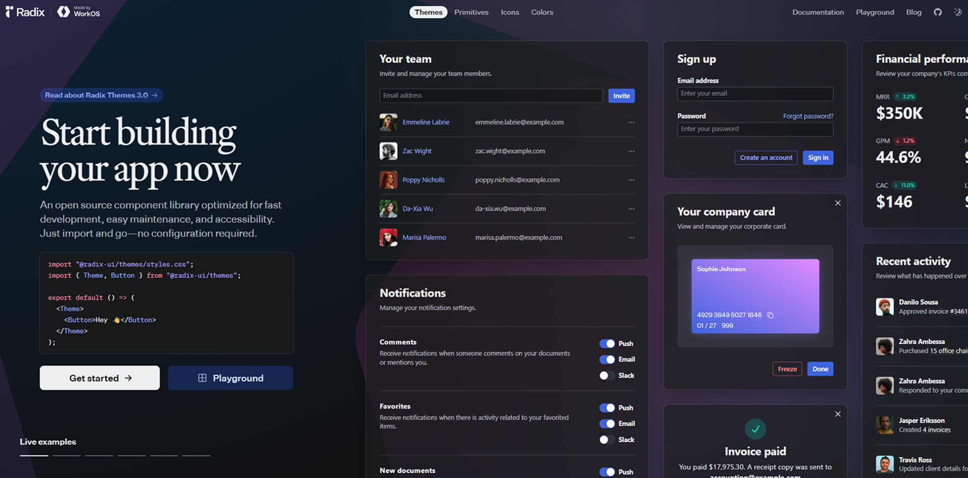 Radix UI