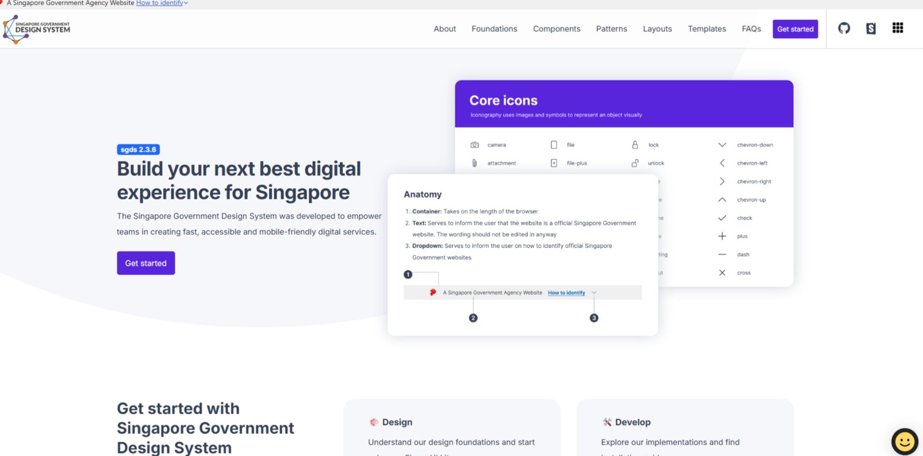 TechGov Design System (SG)