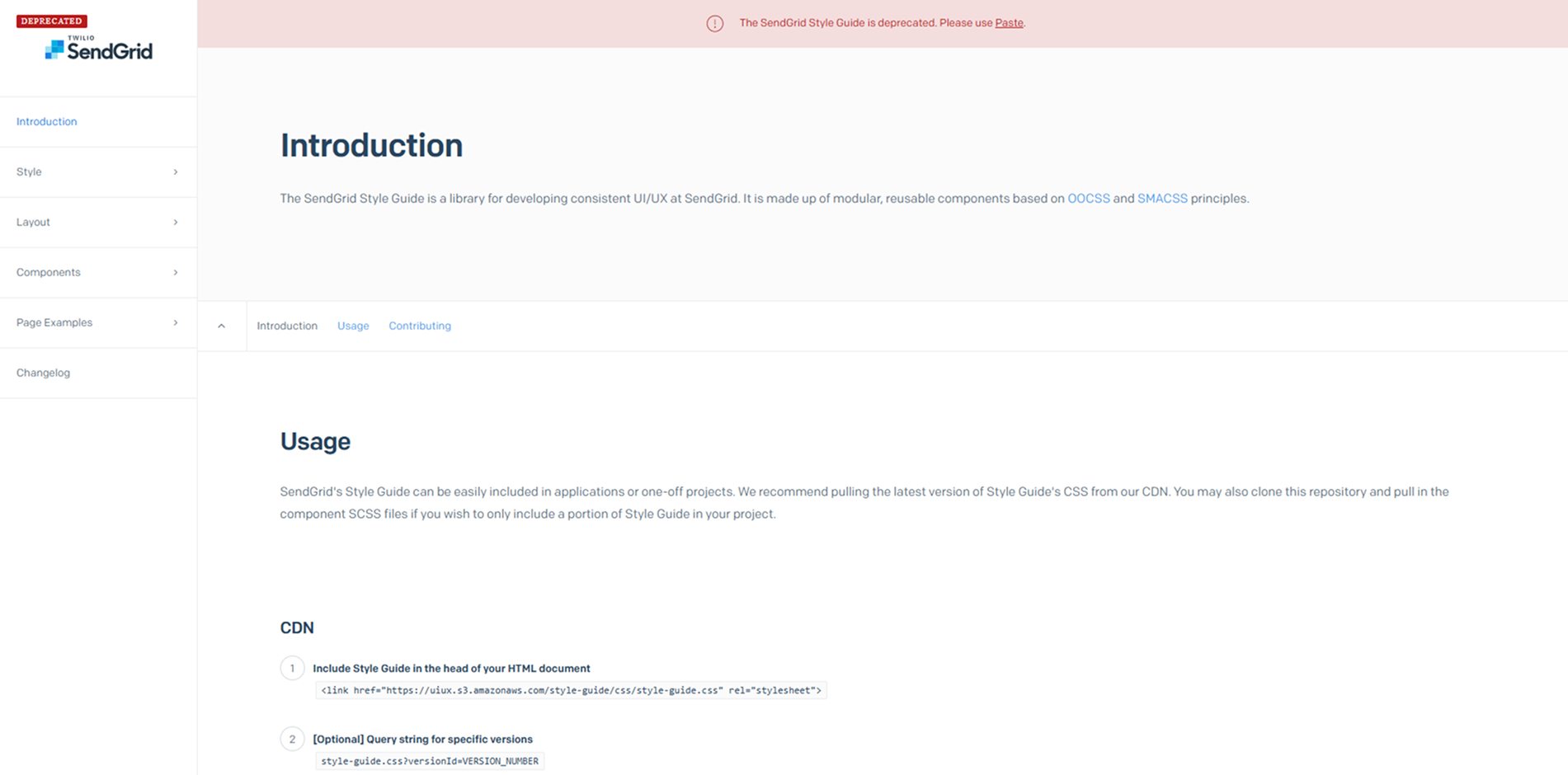 SendGrid Style Guide