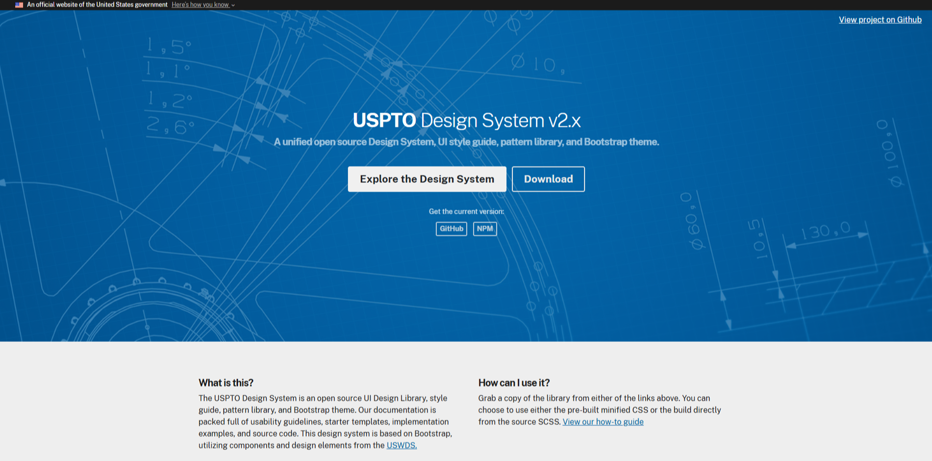 USPTO Design System