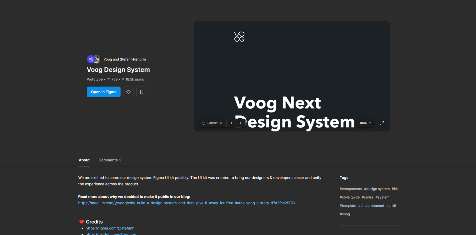 Voog Design System