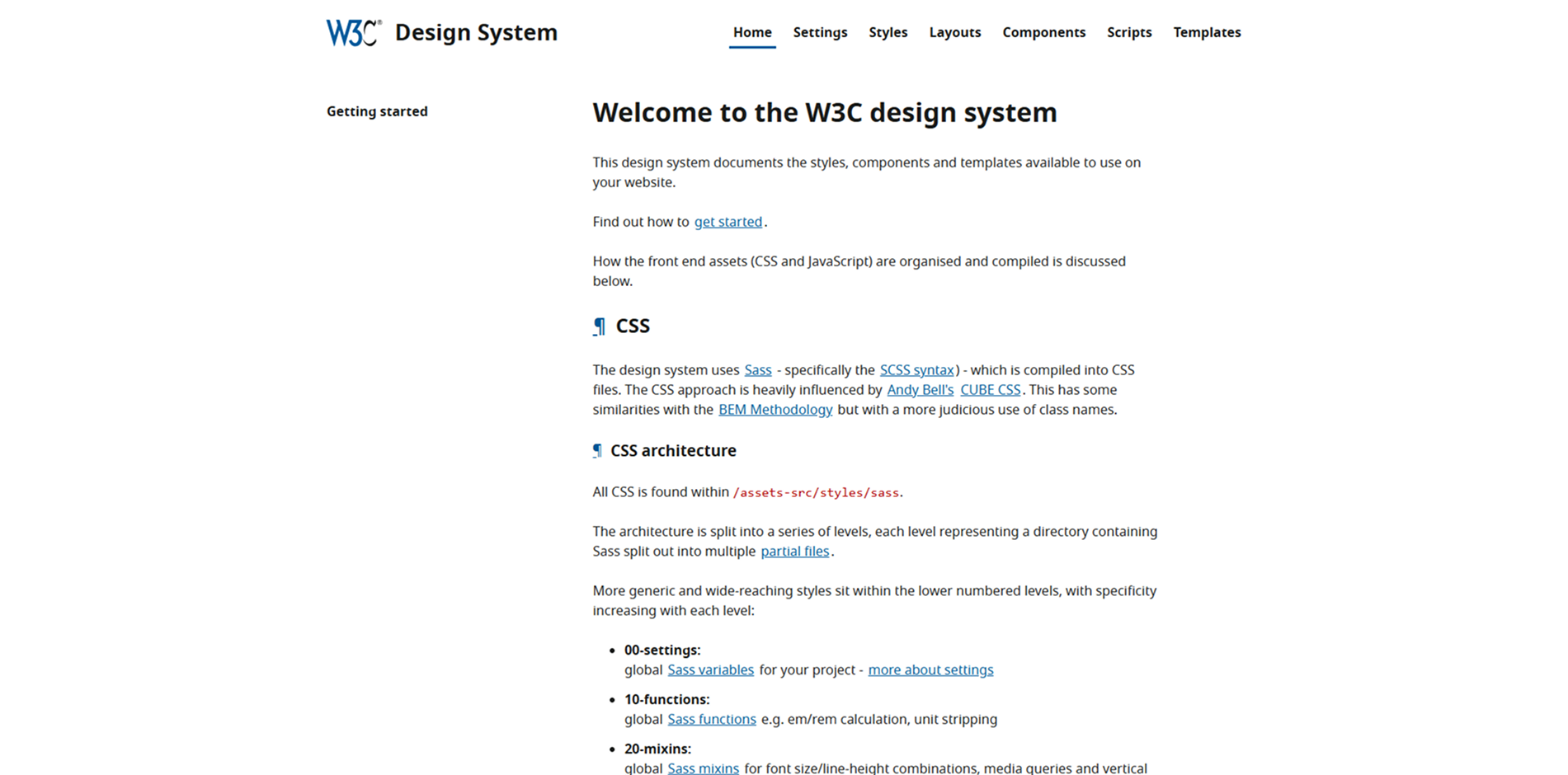 W3C Design System
