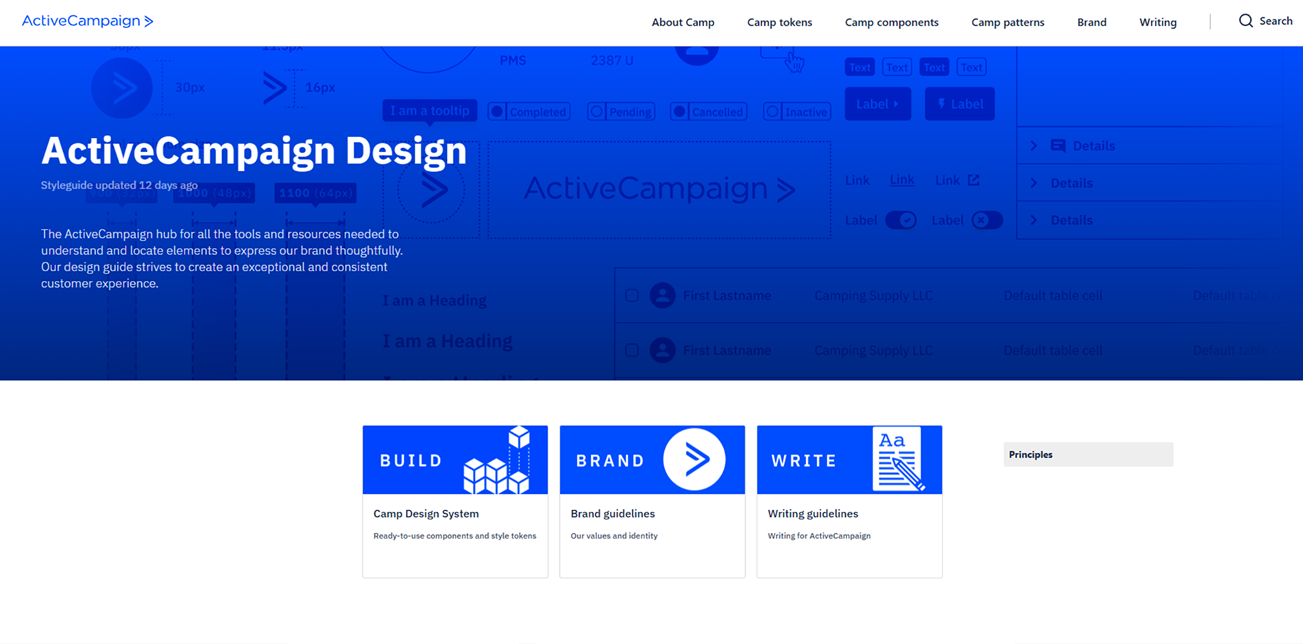 ActiveCampaign Design System