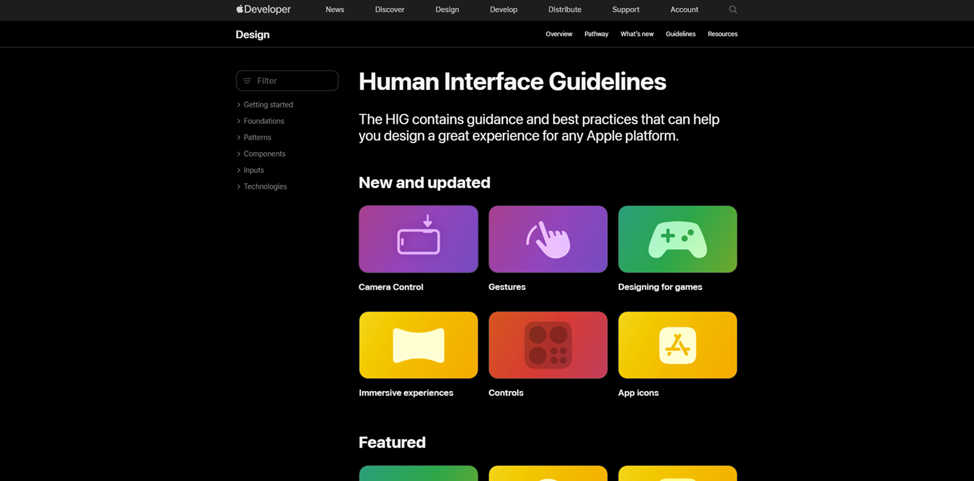 Apple Human Interface Guidelines