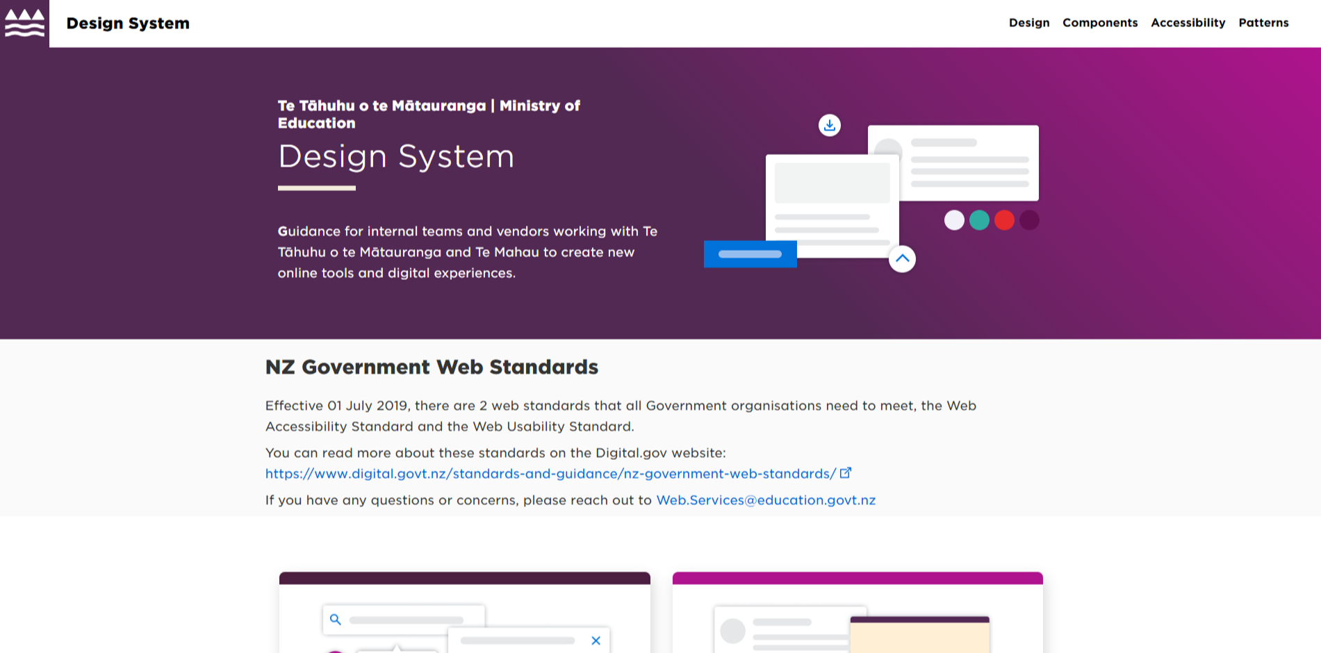NZ Education Design System