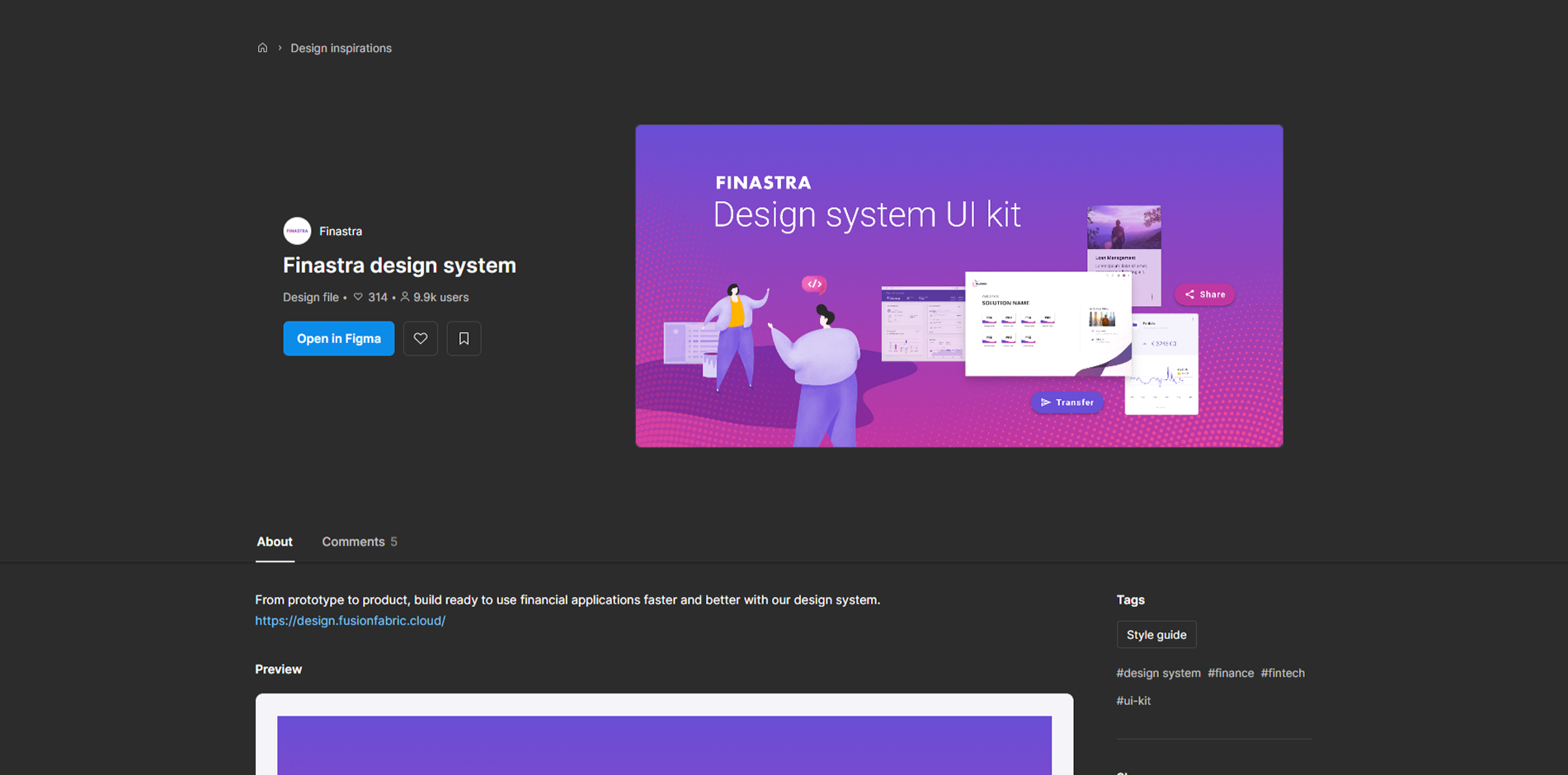 Finastra design system