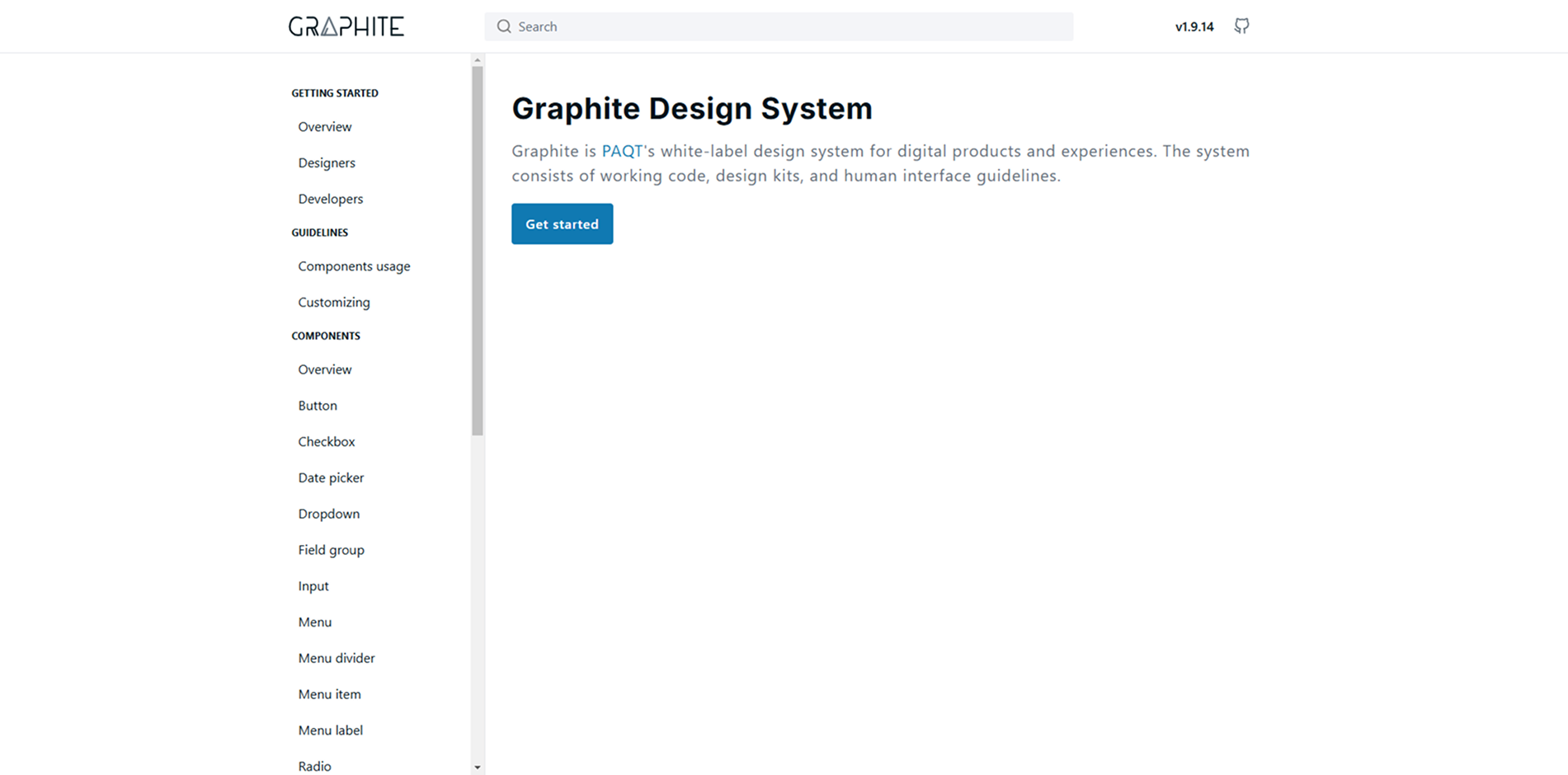 Graphite Design System
