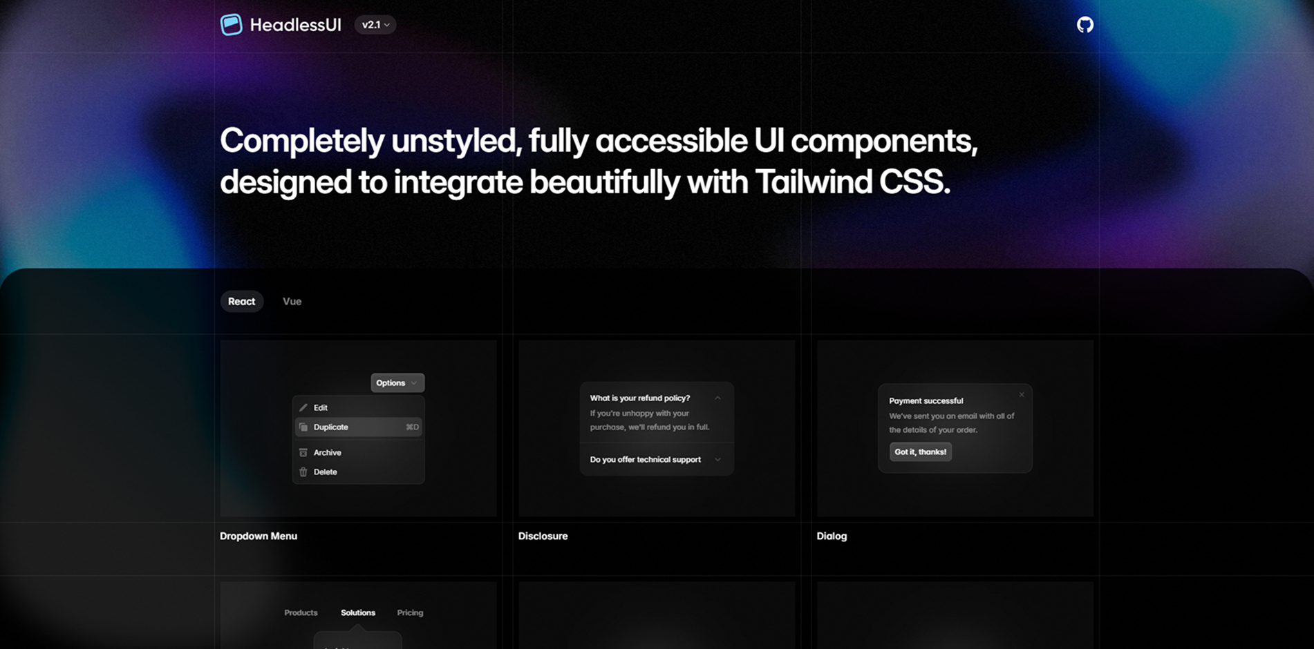 Headless UI