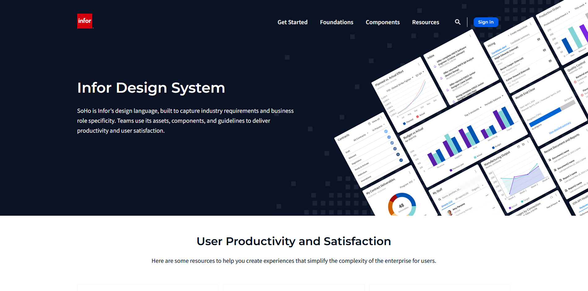 Infor Design System (SoHo)
