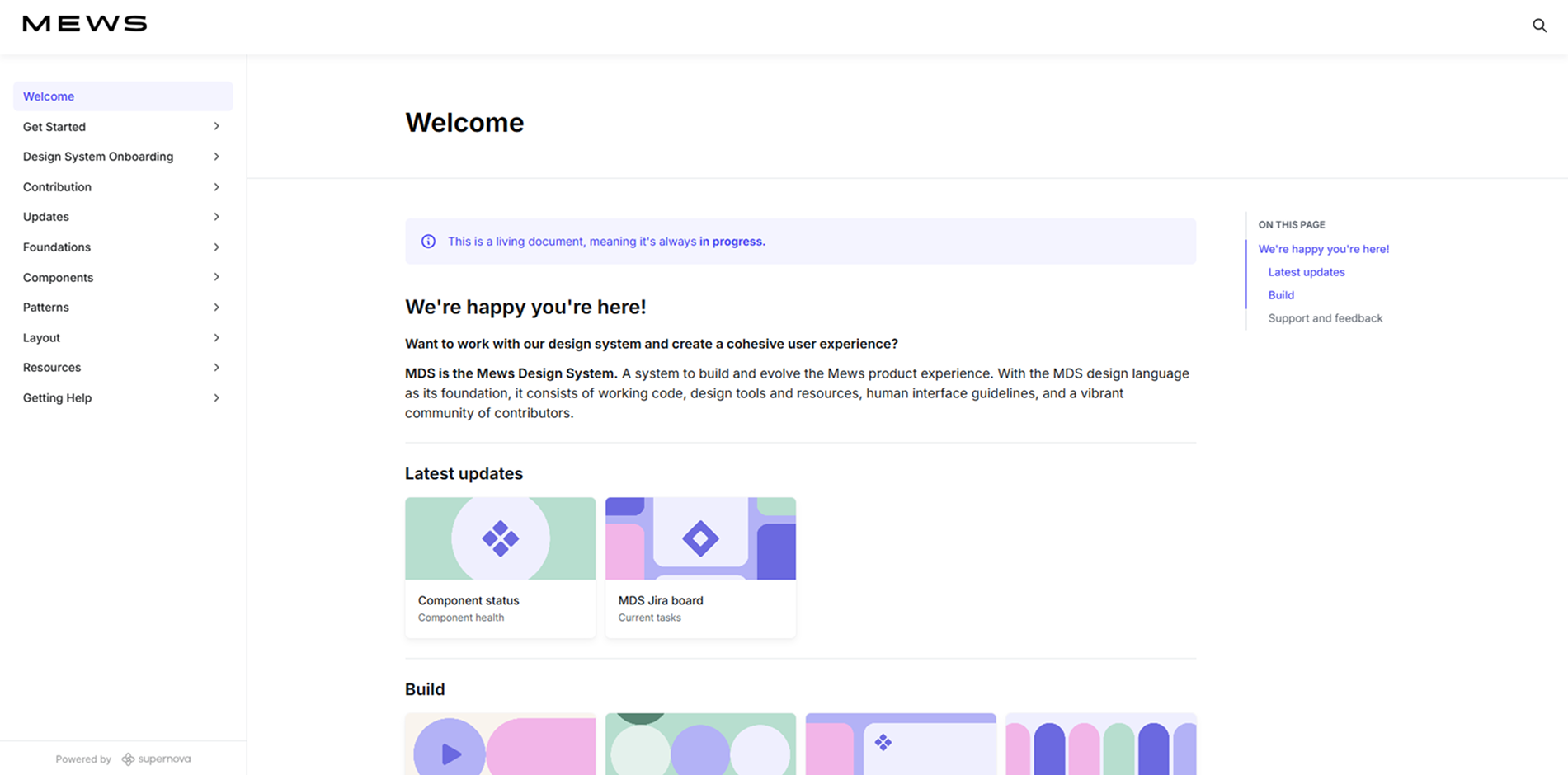 Mews Design System (MDS)