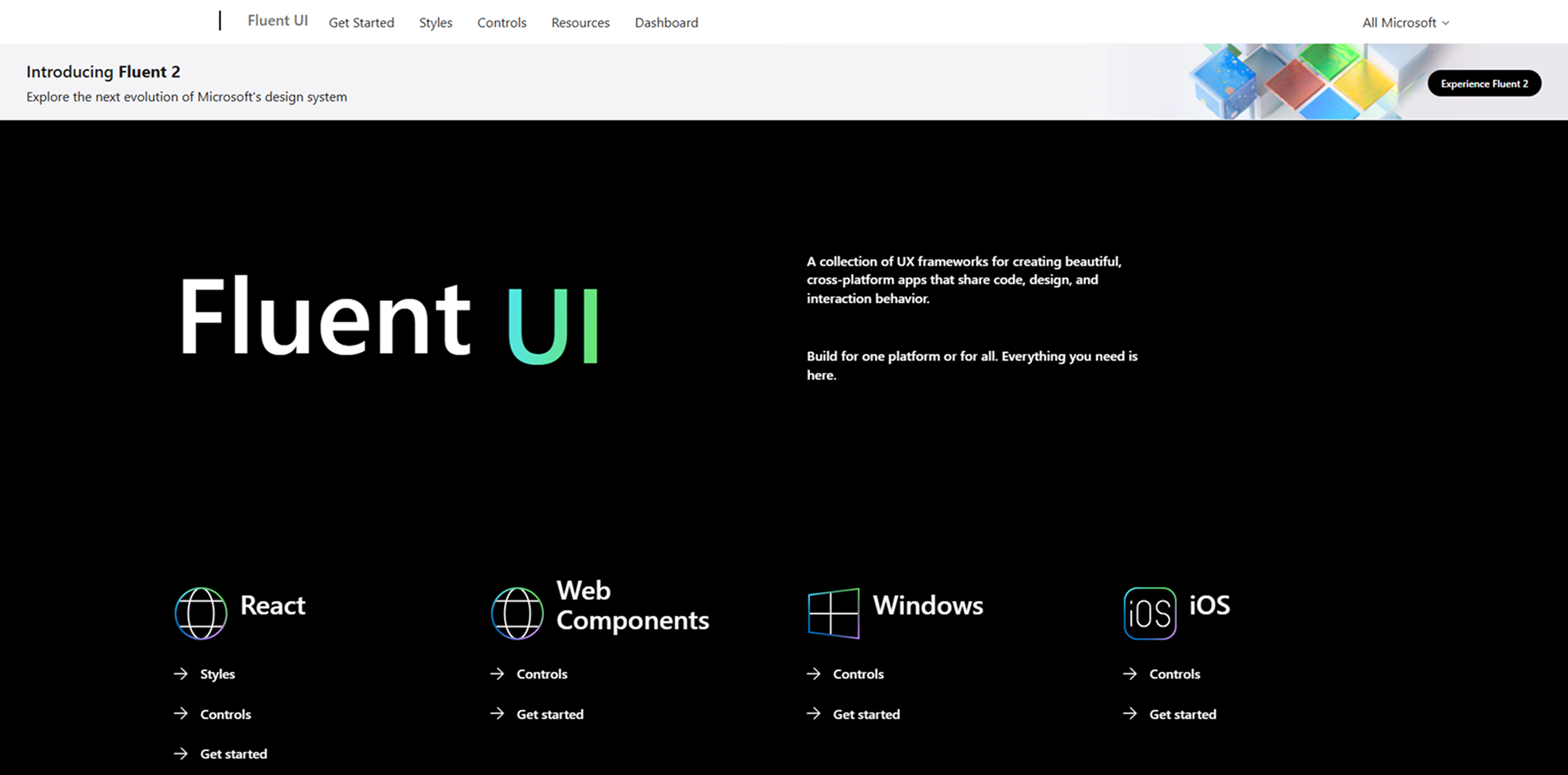 Microsoft Fluent UI