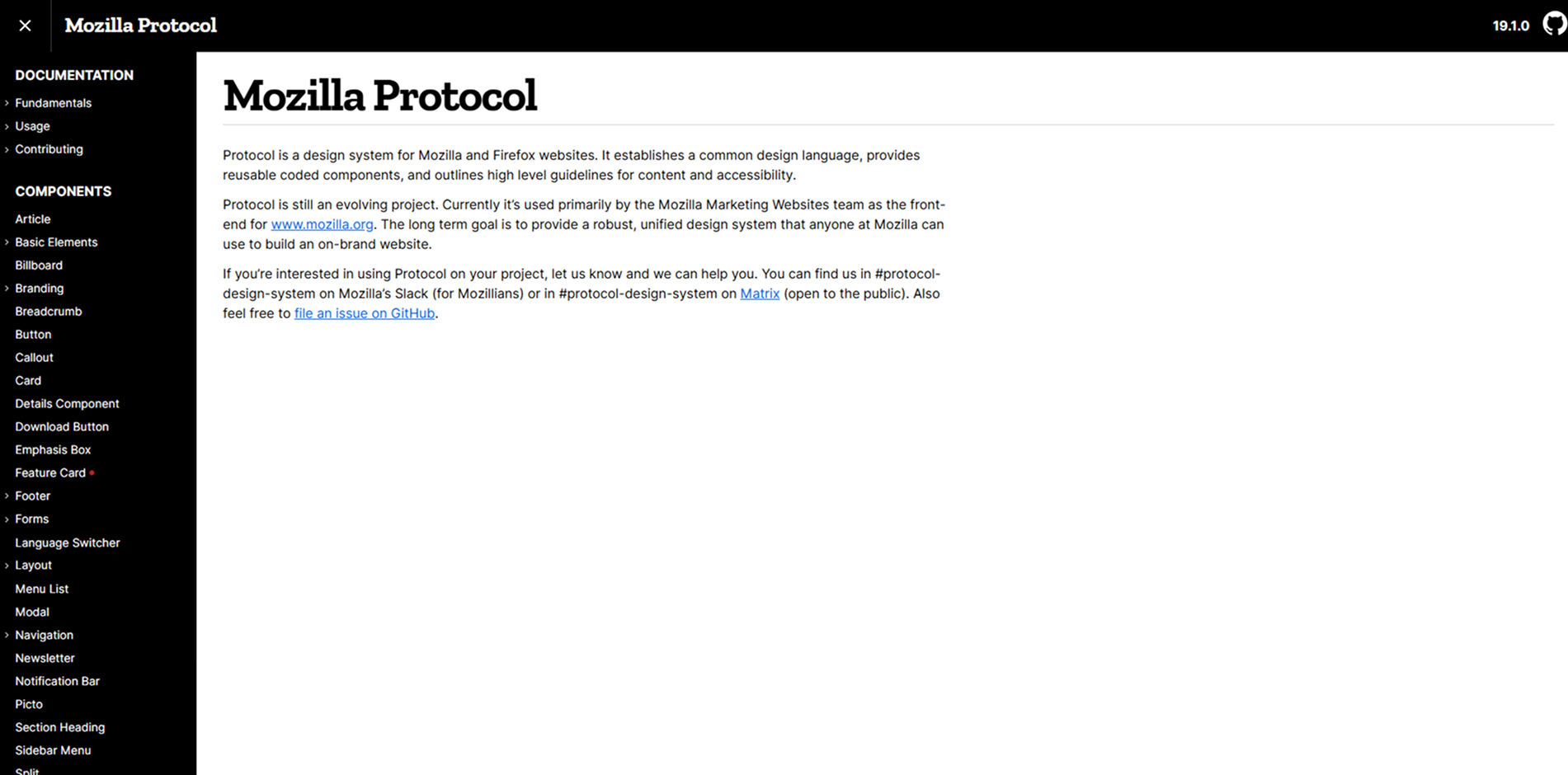 Mozilla Protocol
