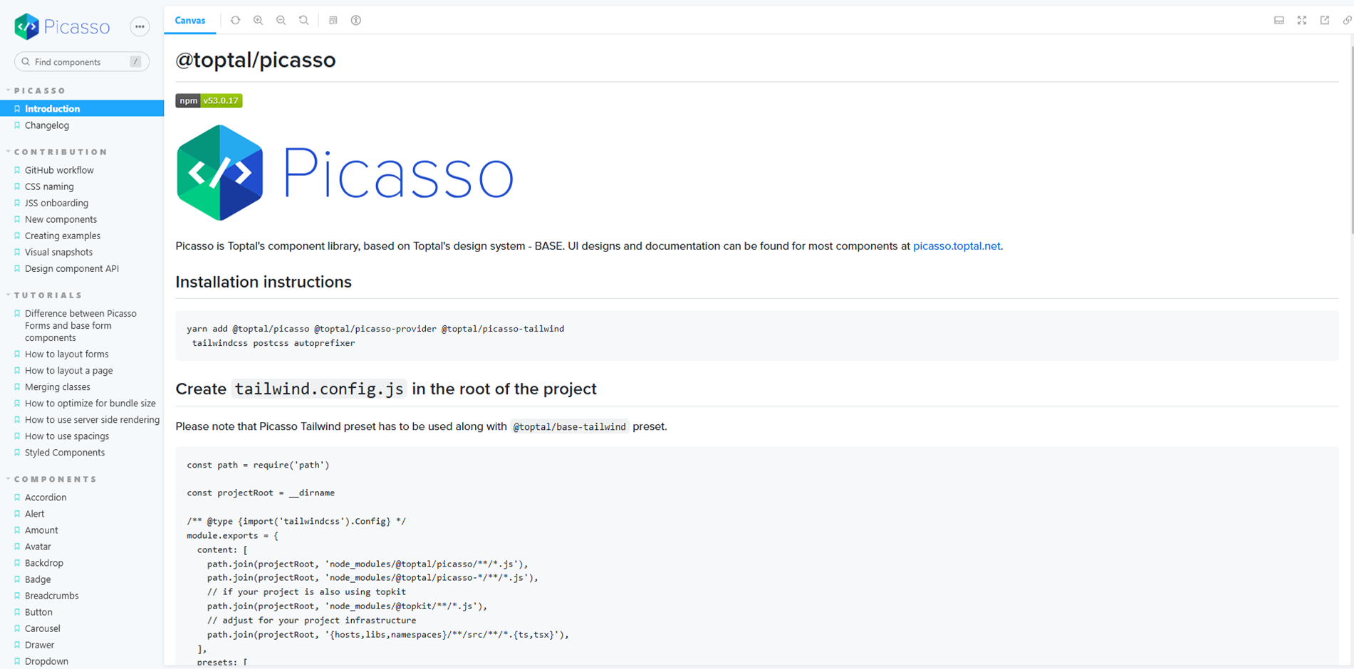 Picasso Design System