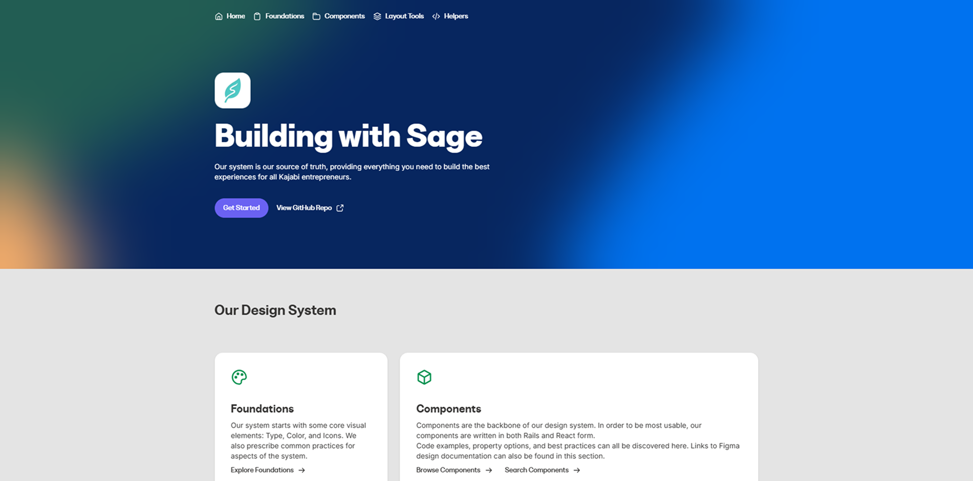 Sage Design System