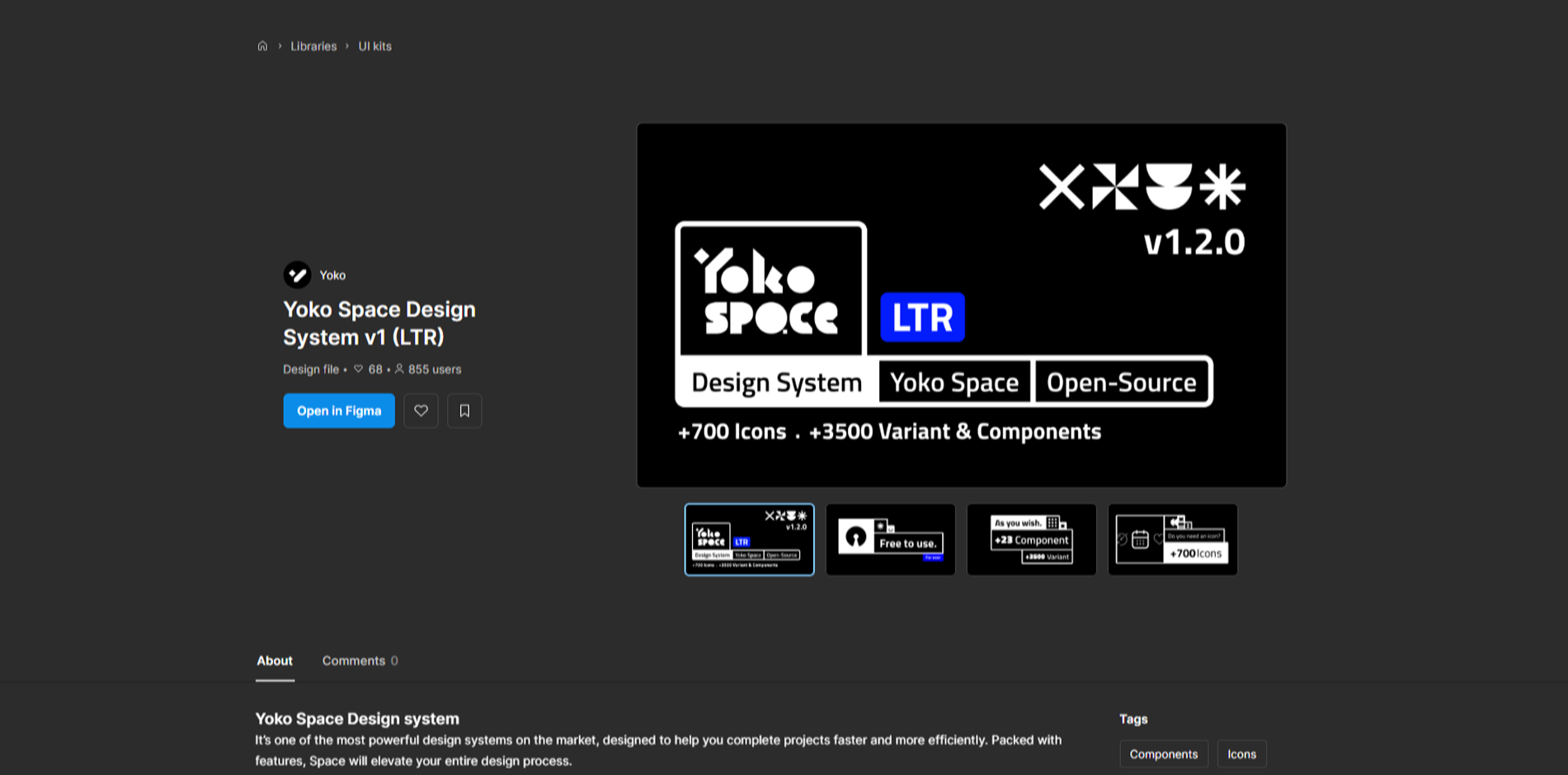 yoko:space Design System v1 (LTR)