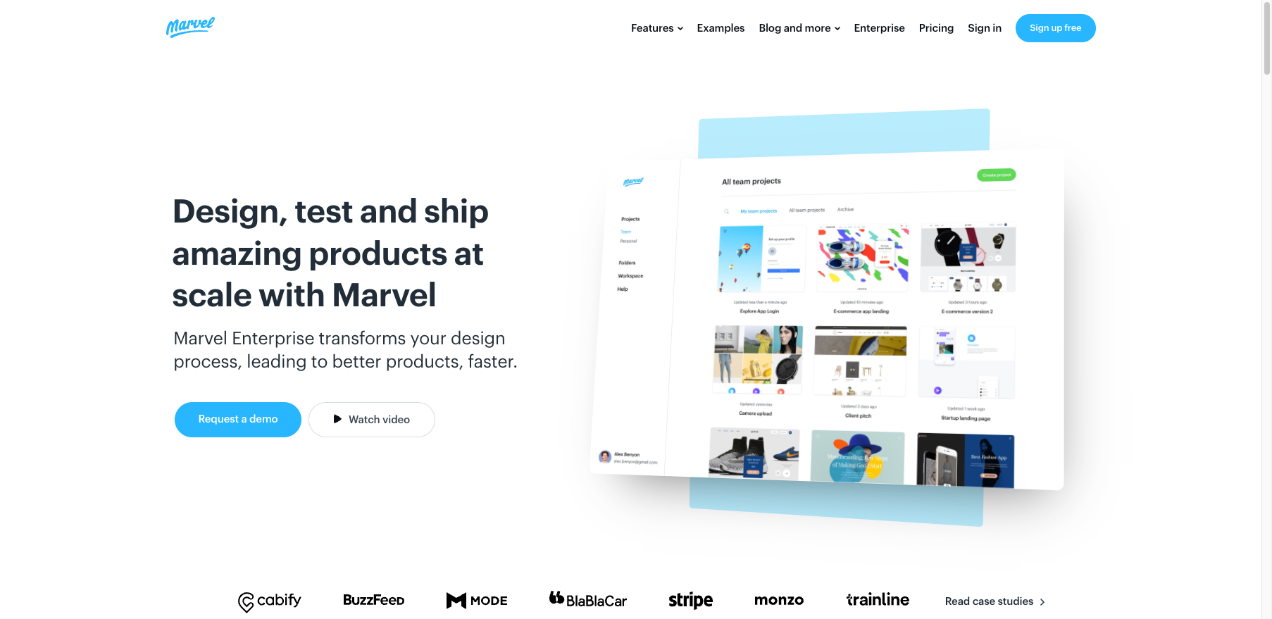 Marvel – Rapid prototyping & testing